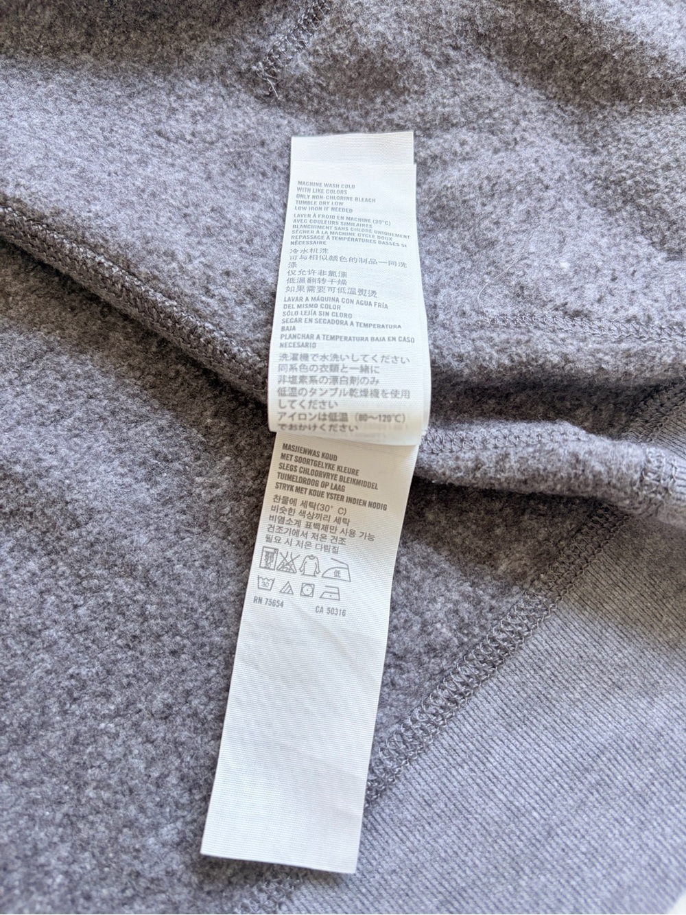 🩷 Hollister Y2K Grey Pink Logo Full Zip Hoodie McBling Mall Bella Swan Preppy - Picture 9 of 13